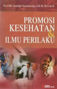 Image of Promosi Kesehatan dan Ilmu Perilaku
