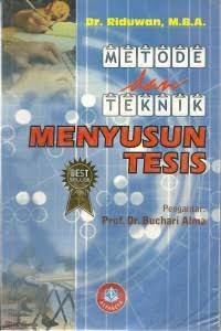 Image of Metode dan Teknik Menyusun Tesis